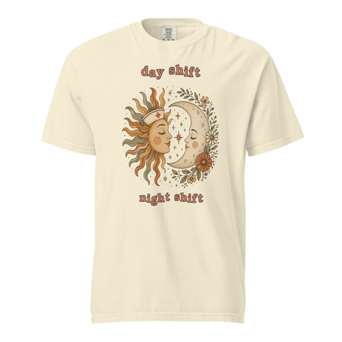 NRS GRV 08 day night unisex garment dyed heavyweight t shirt ivory front 6a6a8e866eafc