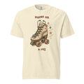 NRS GRV 12 on a roll unisex garment dyed heavyweight t shirt ivory front 6a6a8f40c2414