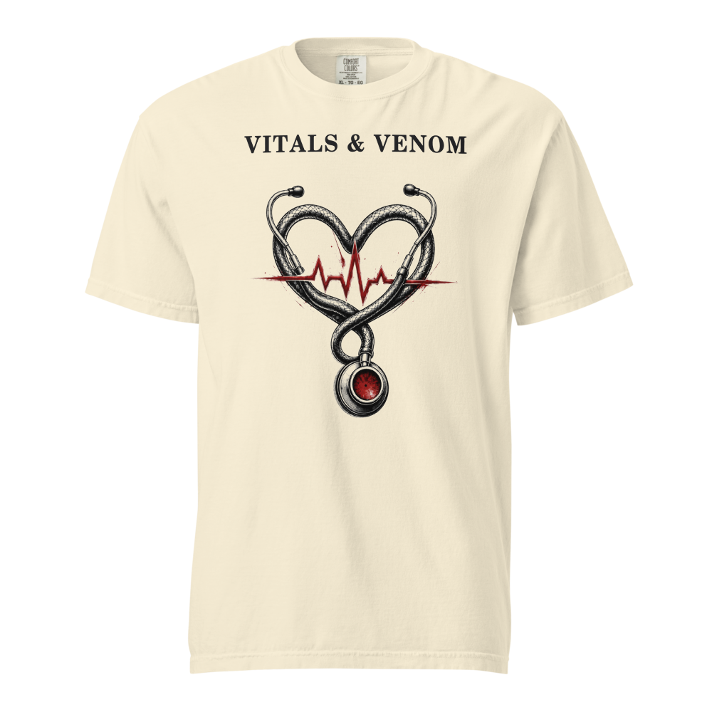 NRS INK 01 vitals venom unisex garment dyed heavyweight t shirt ivory front 6a6a901f543e8