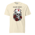 NRS INK 05 night shift unisex garment dyed heavyweight t shirt ivory front 6a6a90cbc2861