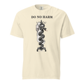 NRS INK 10 do no harm unisex garment dyed heavyweight t shirt ivory front 6a6a91ba2e750