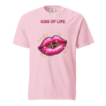 NRS PNK 03 kiss of life unisex garment dyed heavyweight t shirt blossom front 6a6a926ecde71