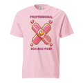 NRS PNK 08 boo boo fixer unisex garment dyed heavyweight t shirt blossom front 6a6a9358477ca