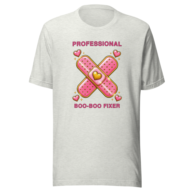 Professional Boo-Boo Fixer Tee - Ash